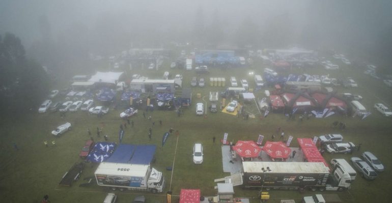 Wet & misty conditions at the Mpumalanga 400