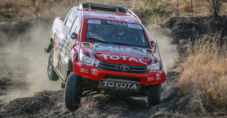 TOYOTA AND DE VILLIERS CONQUER THE BOTSWANA DESERT RACE AS MANY FELL BY THE WAYSIDE