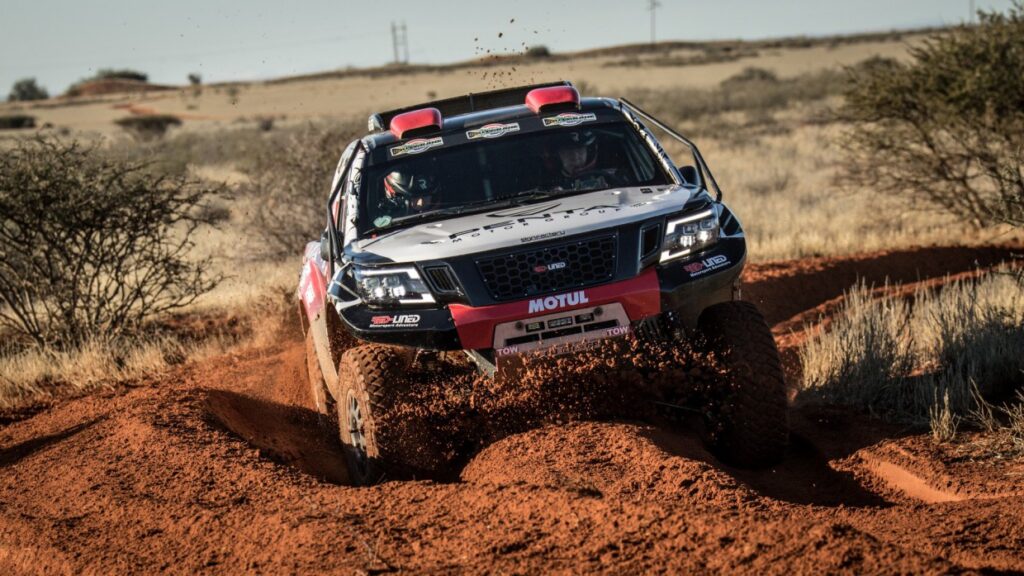 Nothing between team-mates leading SA Rally-Raid Championship while anything can still happen in the chasing pack behind them